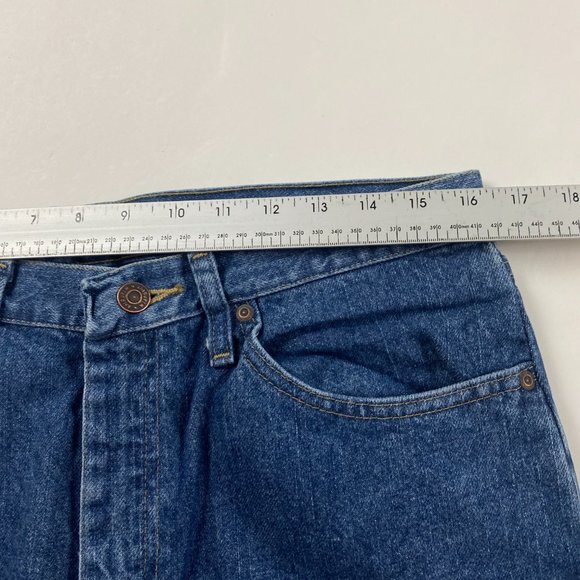 NWT Wrangler Five Star Regular Fit Jeans Mens 33 x 30 Cotton Blue - Picture 10 of 14